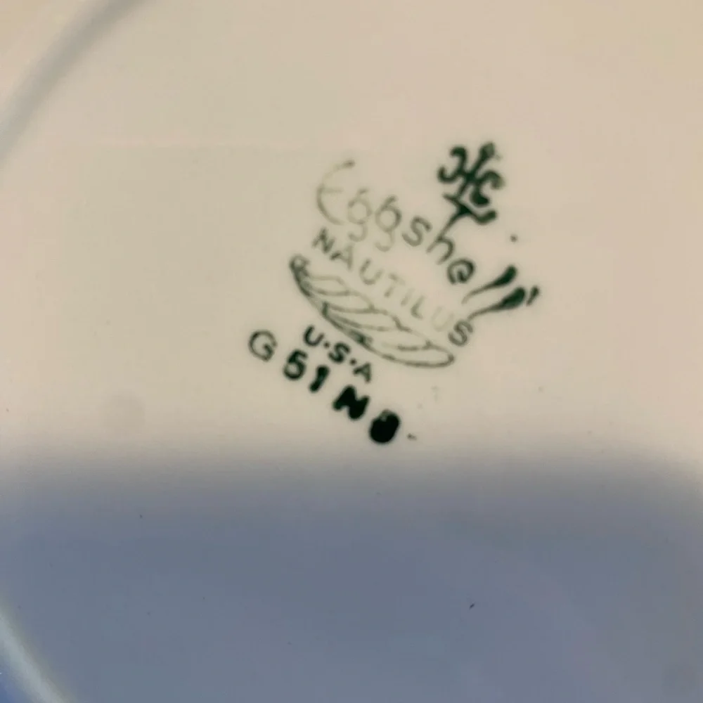 Homer‎ Laughlin Eggshell Nautilus Bowls  (8)  Ferndale pattern